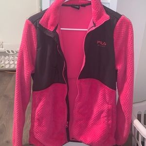 Pink Fila sport jacket